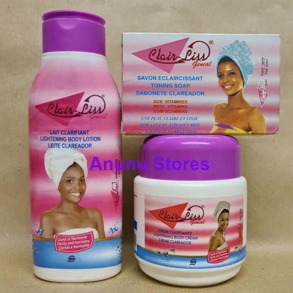 Clair Liss Lightening Body Products